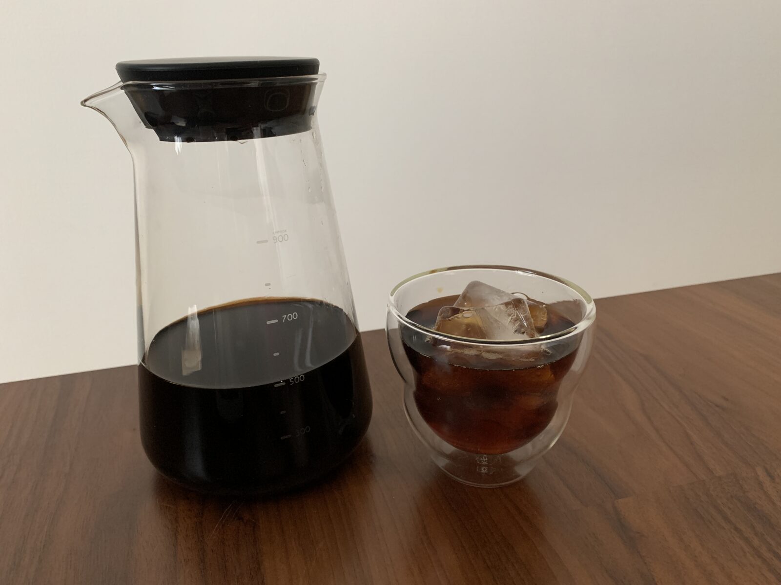 ハリオ雫で水出しコーヒー