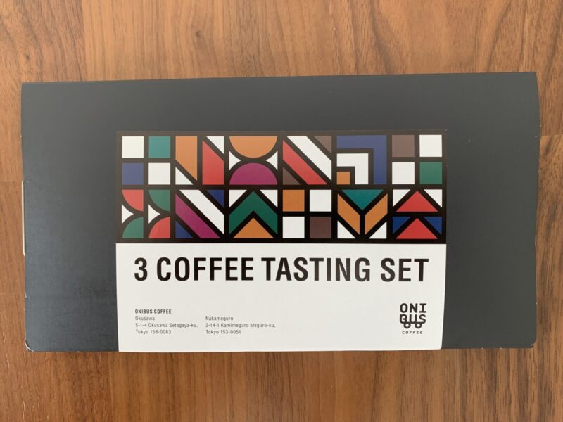 オニバスコーヒー3 COFFEE TASTING SET